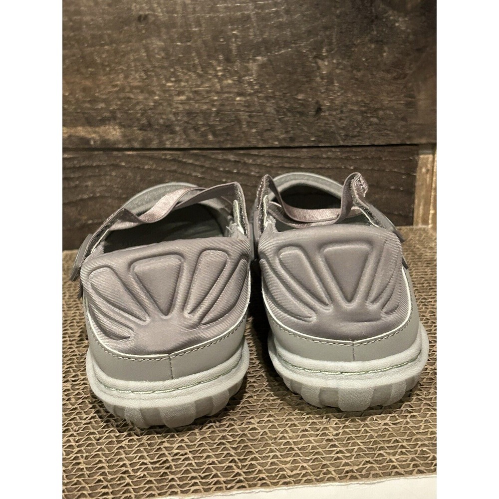 JBU Jambu Camila Mary Jane Flats Slip On Shoes Denim Shimmer Gray Women 6W - Picture 6 of 8